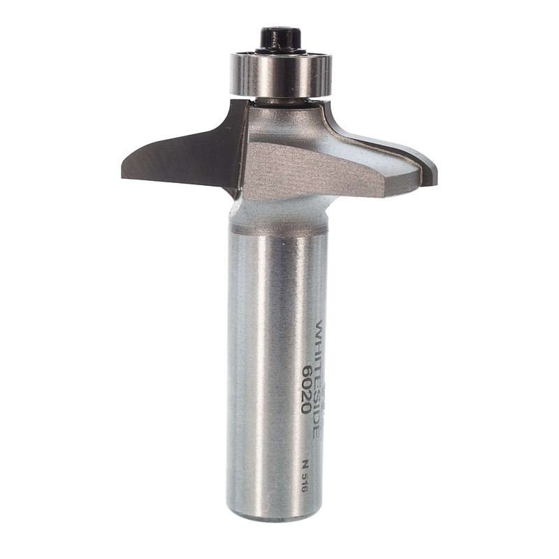 6020 Front Face Door Edge Router Bit 1-9/16" OD x 3/8" CL x 2-1/4" OL 1/2" SH